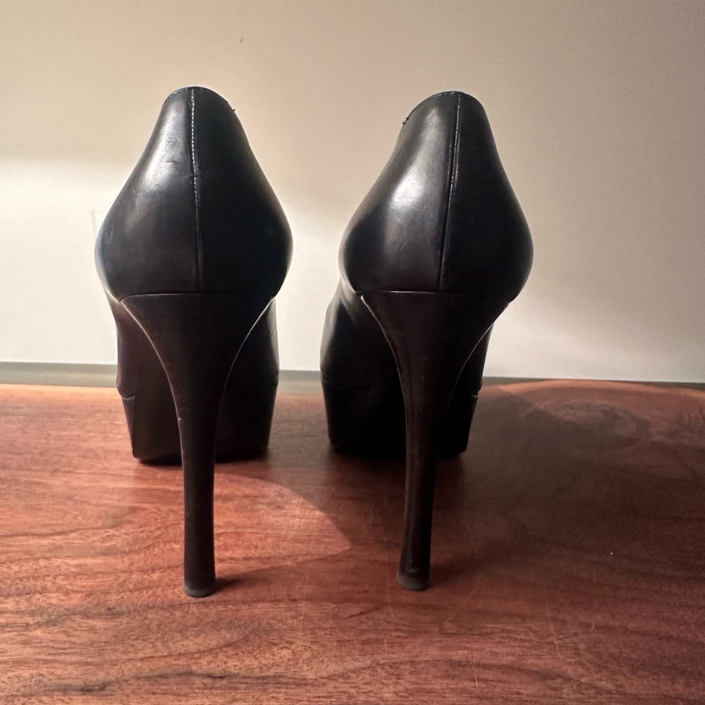 Miu Miu Black Platform Heels - Picture 3 of 5